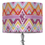 Ikat Chevron 16" Drum Lamp Shade - Fabric (Personalized)