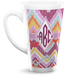 Ikat Chevron Latte Mug (Personalized)