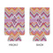 Ikat Chevron 16oz Can Sleeve - APPROVAL