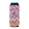 Ikat Chevron 16oz Can Sleeve - FRONT (on can)