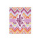 Ikat Chevron 16x20 - Canvas Print - Front View