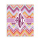 Ikat Chevron 20x24 - Canvas Print - Front View