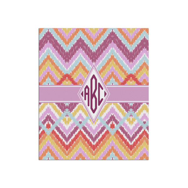 Custom Ikat Chevron Poster - Matte - 20x24 (Personalized)