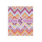 Ikat Chevron 20x24 - Matte Poster - Front View