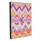 Ikat Chevron 20x24 Wood Print - Angle View