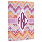 Ikat Chevron 20x30 - Canvas Print - Angled View