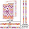 Ikat Chevron 20x30 - Canvas Print - Approval