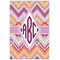 Ikat Chevron 20x30 - Canvas Print - Front View