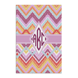 Ikat Chevron Posters - Matte - 20x30 (Personalized)