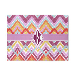 Ikat Chevron 5' x 7' Patio Rug (Personalized)