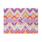 Ikat Chevron 5'x7' Patio Rug - Front/Main