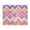 Ikat Chevron 8'x10' Patio Rug - Front/Main