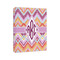 Ikat Chevron 8x10 - Canvas Print - Angled View