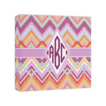 Ikat Chevron Canvas Print - 8x8 (Personalized)