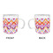 Ikat Chevron Acrylic Kids Mug (Personalized) - APPROVAL