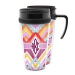 Ikat Chevron Acrylic Travel Mug (Personalized)