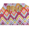 Ikat Chevron Apron - Pocket Detail with Props