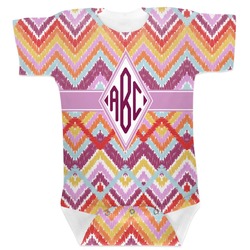 Ikat Chevron Baby Bodysuit 12-18 (Personalized)