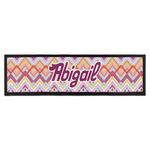 Ikat Chevron Bar Mat (Personalized)