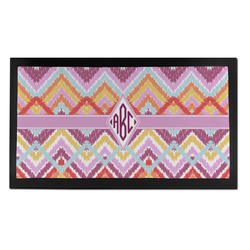 Ikat Chevron Bar Mat - Small (Personalized)