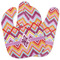 Ikat Chevron Bibs - Main New and Old