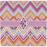 Ikat Chevron Ceramic Tile Hot Pad (Personalized)