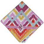 Ikat Chevron Cloth Dinner Napkin - Single w/ Monogram