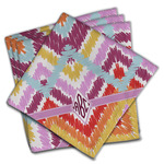 Ikat Chevron Cloth Napkins (Set of 4) (Personalized)