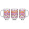 Ikat Chevron Coffee Mug - 15 oz - White APPROVAL