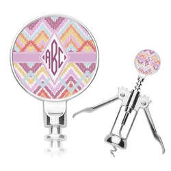 Ikat Chevron Corkscrew (Personalized)