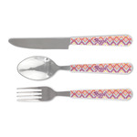 Ikat Chevron Cutlery Set (Personalized)