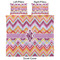 Ikat Chevron Duvet Cover Set - King - Approval