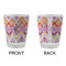 Ikat Chevron Glass Shot Glass - Standard - APPROVAL