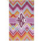 Ikat Chevron Golf Towel (Personalized) - APPROVAL (Small Full Print)