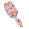 Ikat Chevron Hair Brush - Angle View