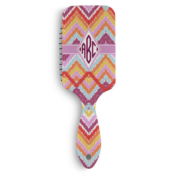 Custom Ikat Chevron Hair Brushes (Personalized)