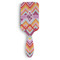 Ikat Chevron Hair Brush - Front View