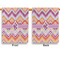 Ikat Chevron House Flags - Double Sided - APPROVAL