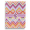 Ikat Chevron House Flags - Double Sided - BACK