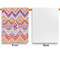 Ikat Chevron House Flags - Single Sided - APPROVAL