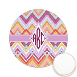 Ikat Chevron Printed Cookie Topper - 2.15" (Personalized)