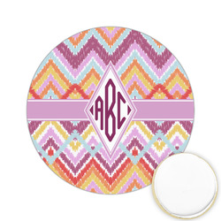 Ikat Chevron Printed Cookie Topper - 2.15" (Personalized)