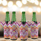 Ikat Chevron Jersey Bottle Cooler - Set of 4 - LIFESTYLE