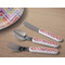 Ikat Chevron Kids Flatware w/ Plate