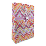 Ikat Chevron Large Gift Bag (Personalized)