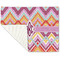 Ikat Chevron Linen Placemat - Folded Corner (single side)