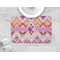 Ikat Chevron Memory Foam Bath Mat - LIFESTYLE 34x21