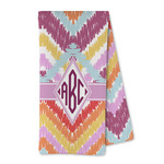 Ikat Chevron Kitchen Towel - Microfiber (Personalized)