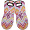 Ikat Chevron Neoprene Oven Mitt -Set of 2 - Front