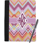 Ikat Chevron Notebook Padfolio - Large w/ Monogram